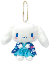 Blue Plover Bird Chidori Kimono Cinnamoroll Plush Keychain